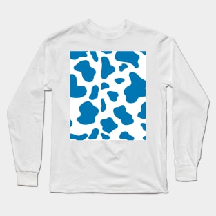 Blue print Long Sleeve T-Shirt